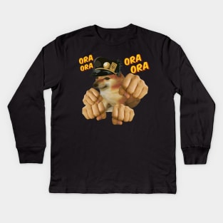 Jotaro Cheems Kids Long Sleeve T-Shirt